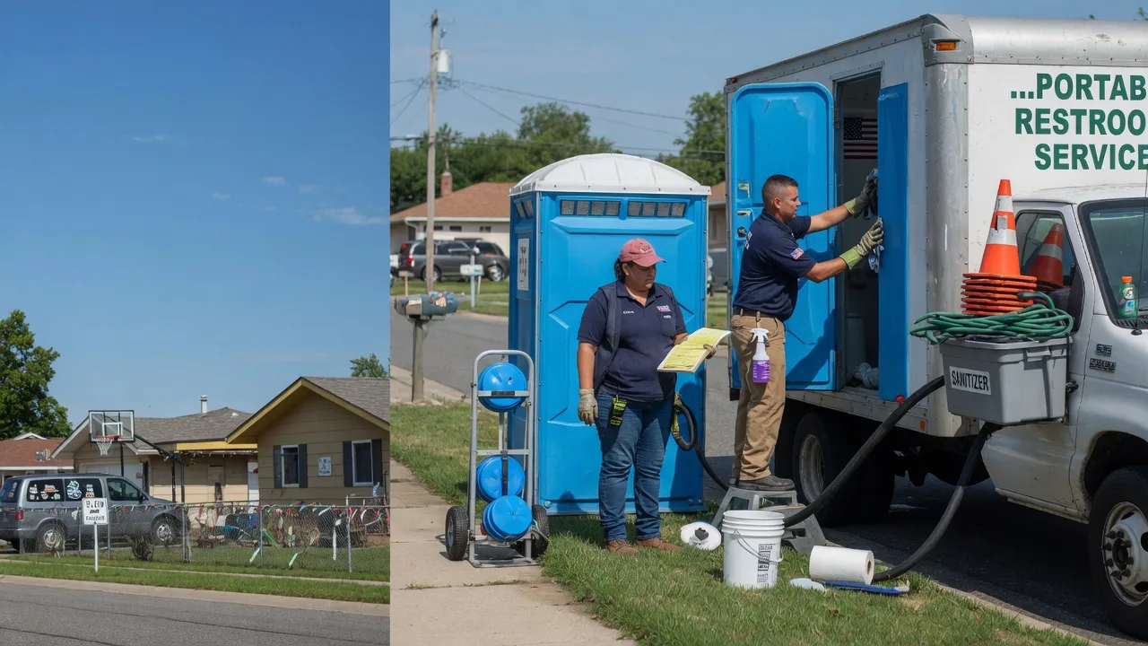 Portable Toilet Rental in Pevely, MO near me